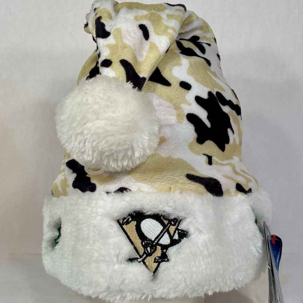 Pittsburg Penguins Camo Santa Hat